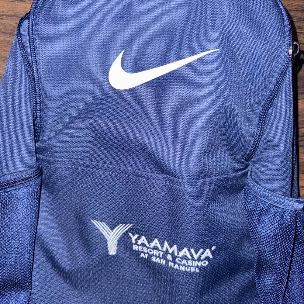 Nike Navy and Black Backpack Yaamava Resort Casino